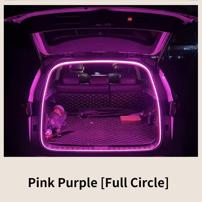 LED Trunk Light Strip Automatic Sensing Wiring Free Car Ambient Interior Decoration High Brightness 10