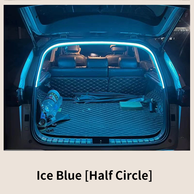 LED Trunk Light Strip Automatic Sensing Wiring Free Car Ambient Interior Decoration High Brightness 9