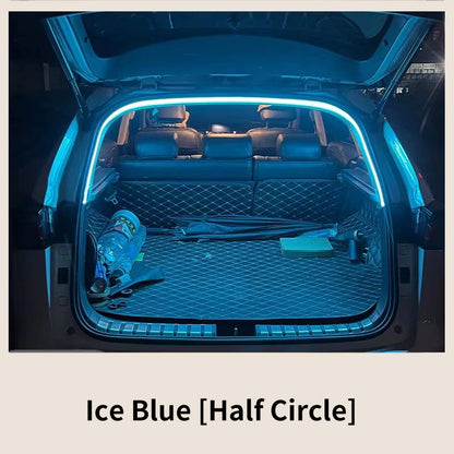 LED Trunk Light Strip Automatic Sensing Wiring Free Car Ambient Interior Decoration High Brightness 9