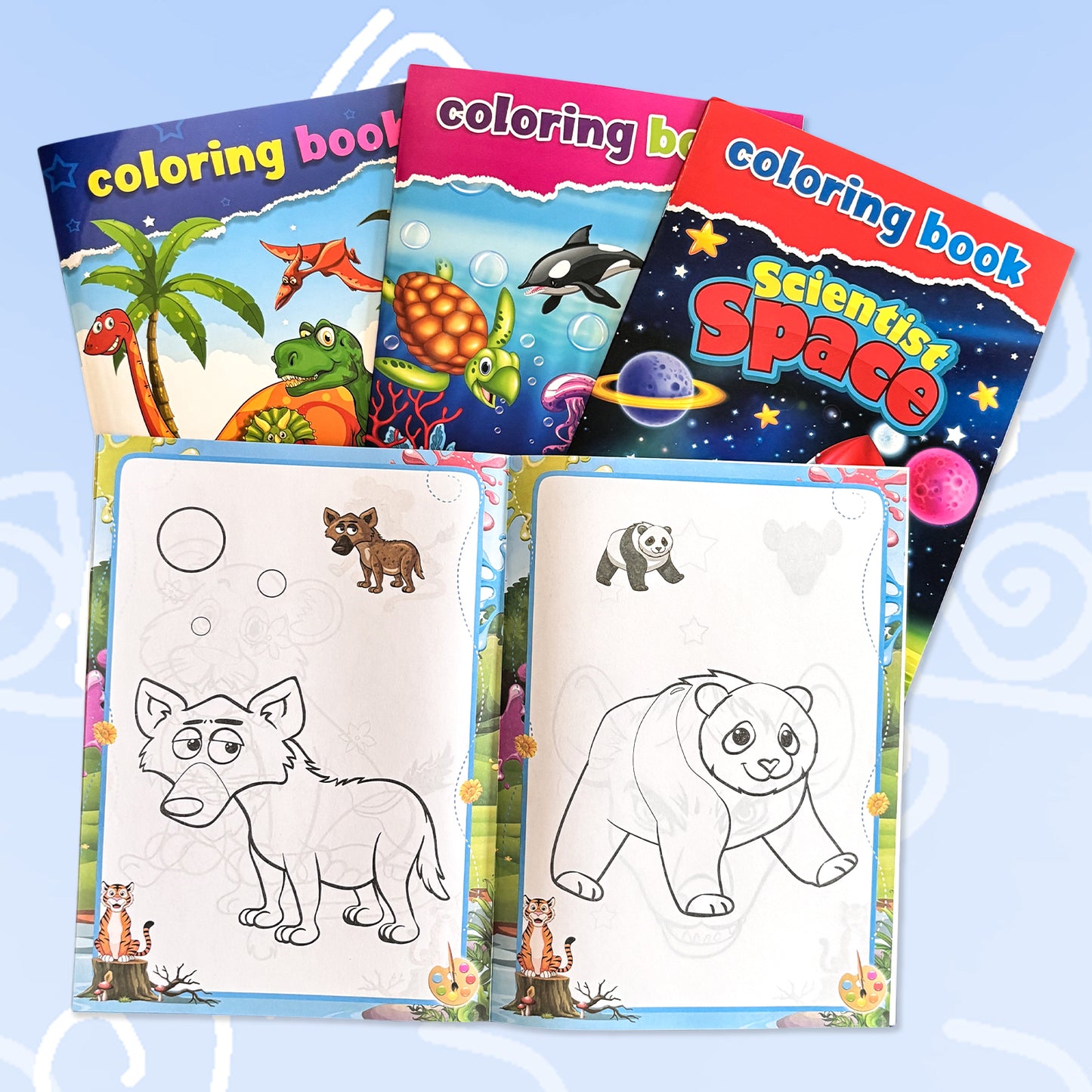 Childrens Drawing Book, Educational Toy, Color Filling Graffiti Picture Book, Creative Gift for Concentration
