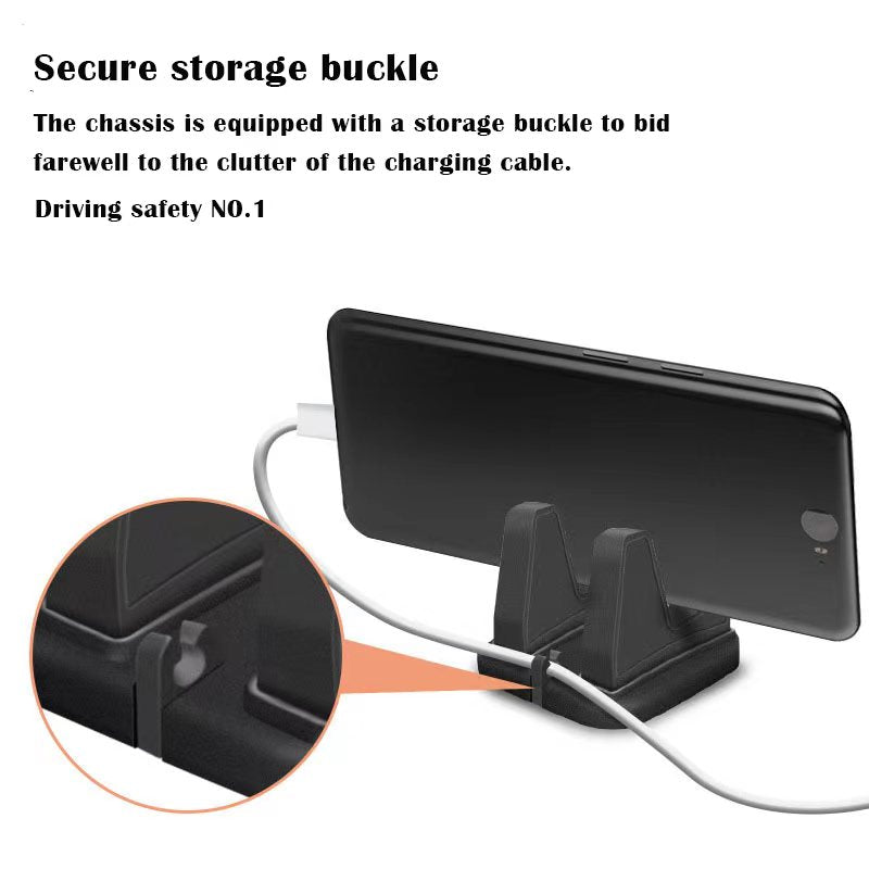 Universal Car Phone Holder 360 Rotatable Mount Bracket Non Slip Dashboard Stand GPS Navigation Car  2