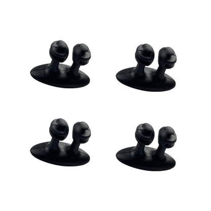 Auto Interior Cable Organizer Car Dashboard Phone Holder Charger Hook And Headphone Line Clamp 5