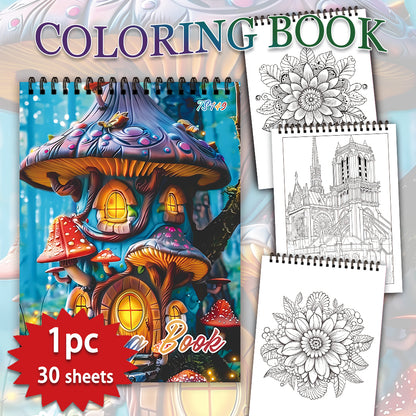 Stress Relief Coloring Book for Teenagers, Unique Patterns, Perfect Easter, Birthday, Valentine's Day Gift