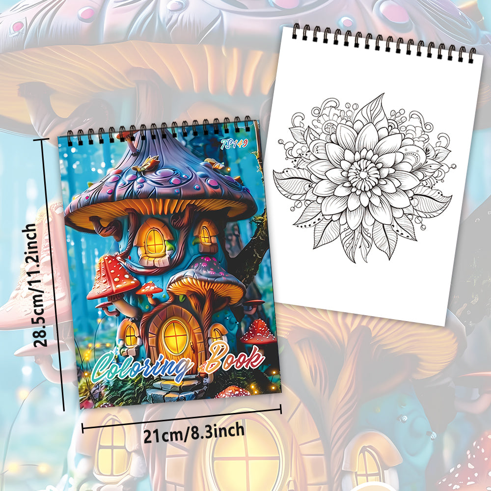 Stress Relief Coloring Book for Teenagers, Unique Patterns, Perfect Easter, Birthday, Valentine's Day Gift