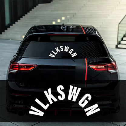 Vinyl Text Style Car Stickers Rear Wiper Window Decorative Decals Car Styling For Truck Motorbike H 2