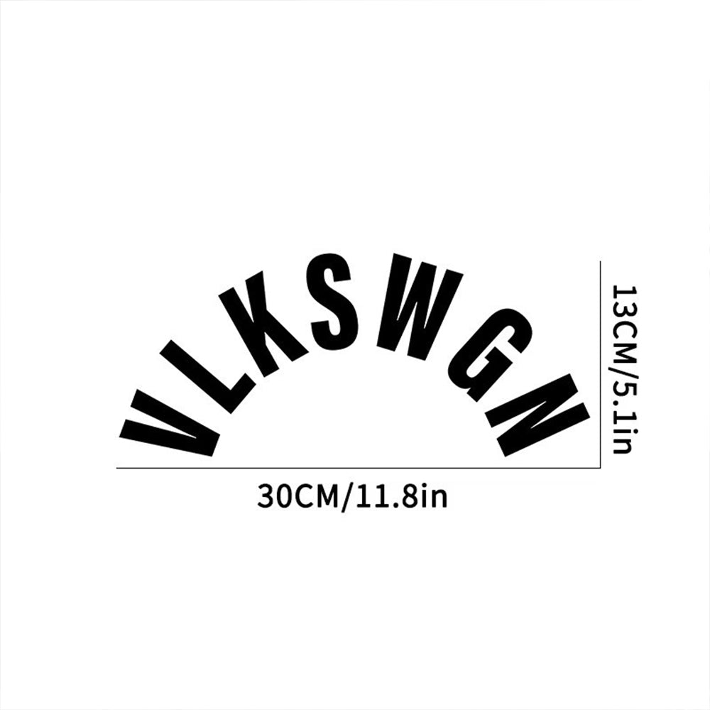 Vinyl Text Style Car Stickers Rear Wiper Window Decorative Decals Car Styling For Truck Motorbike H 3