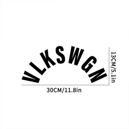 Vinyl Text Style Car Stickers Rear Wiper Window Decorative Decals Car Styling For Truck Motorbike H 3