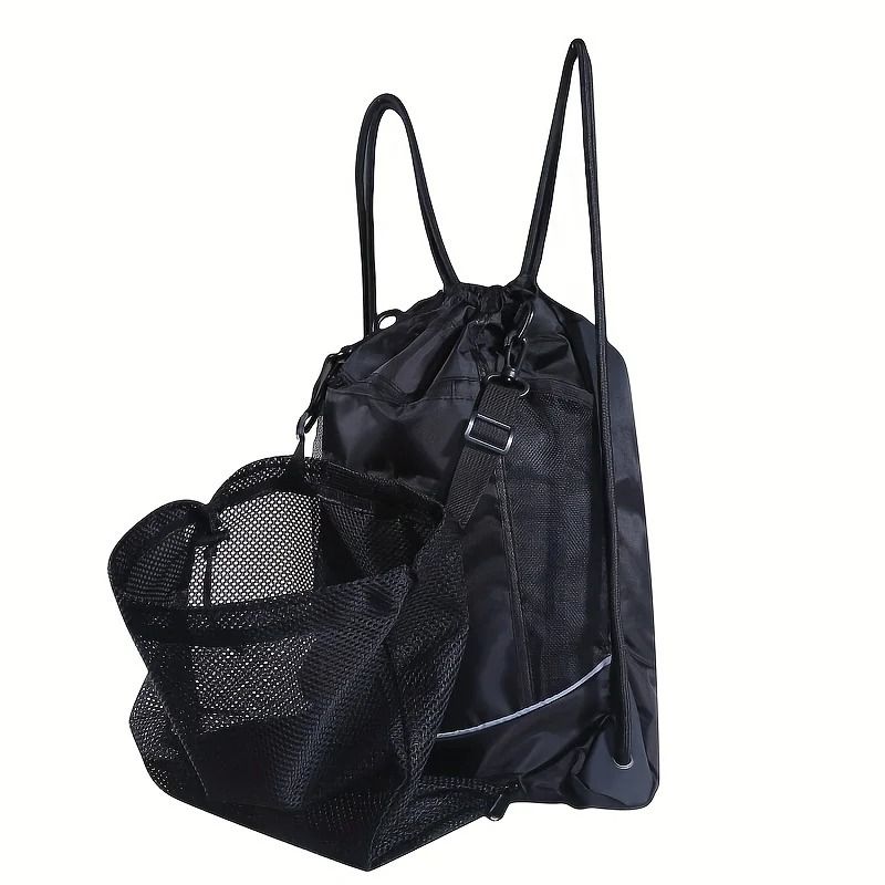 Portable Mesh Sports Ball Storage Backpack 2