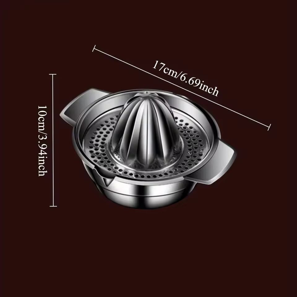 Stainless Steel Manual Juicer For Lemons Oranges And Citrus Fruits 5