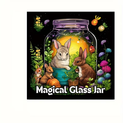 Stress Relief Coloring Book Magical Glass Jar Designs For Soothing Anxiety And Mood Reduction 5