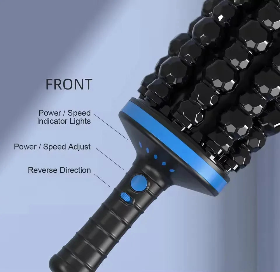 Cordless Roller Body Massager Percussive Relief For Muscle Relaxation Stress Relief Rechargeable Vi 4