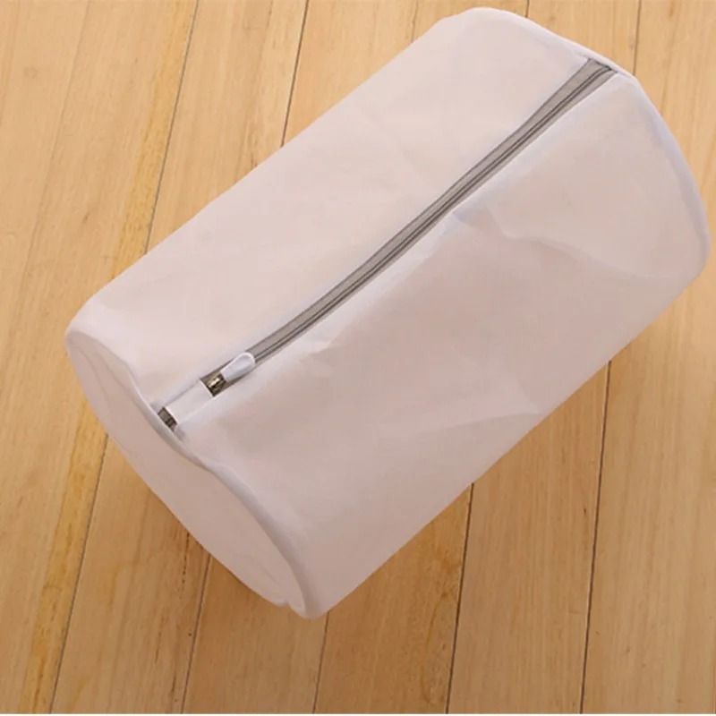 Durable Mesh Shoe And Laundry Washing Bag With Zipper Closure 6