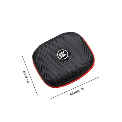 Compact Zippered Earphone Storage Case 5