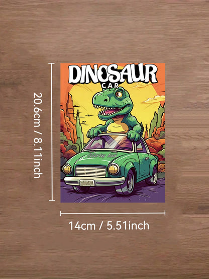 Original Dinosaur Art Coloring Book, A Thickened Paper Gift for Holidays, Birthday, and Christmas