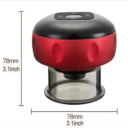 Smart Electric Vacuum Body Scraping Massage, Cupping Heating Suction Cup, Back Neck Arm Massager Device