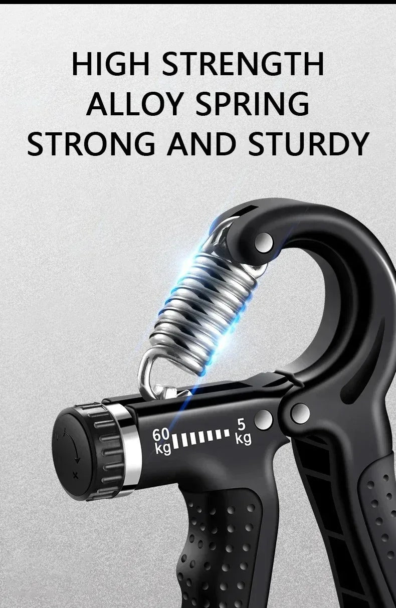 Hand Grip Trainer With Counter Adjustable Hand Grip Strengthener Forearm And Hand Exerciser For Mus 3