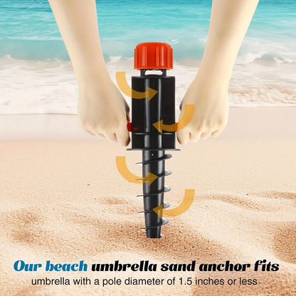 Universal Beach Umbrella Anchor With 360 WindResistant Design 1
