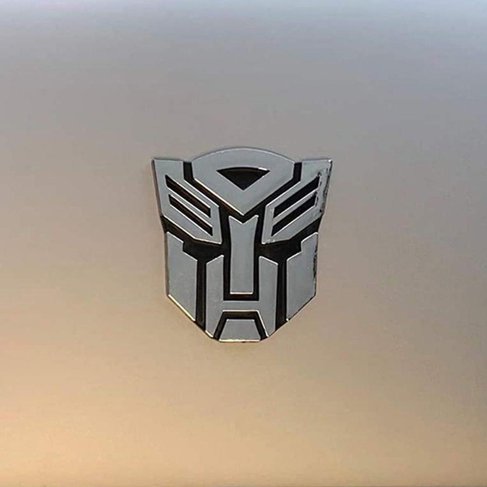 3D Decepticon Emblem Sticker, Transformer Badge, Cool Autobots Logo, Tail Decal, Motorcycle Car Styling Accessories