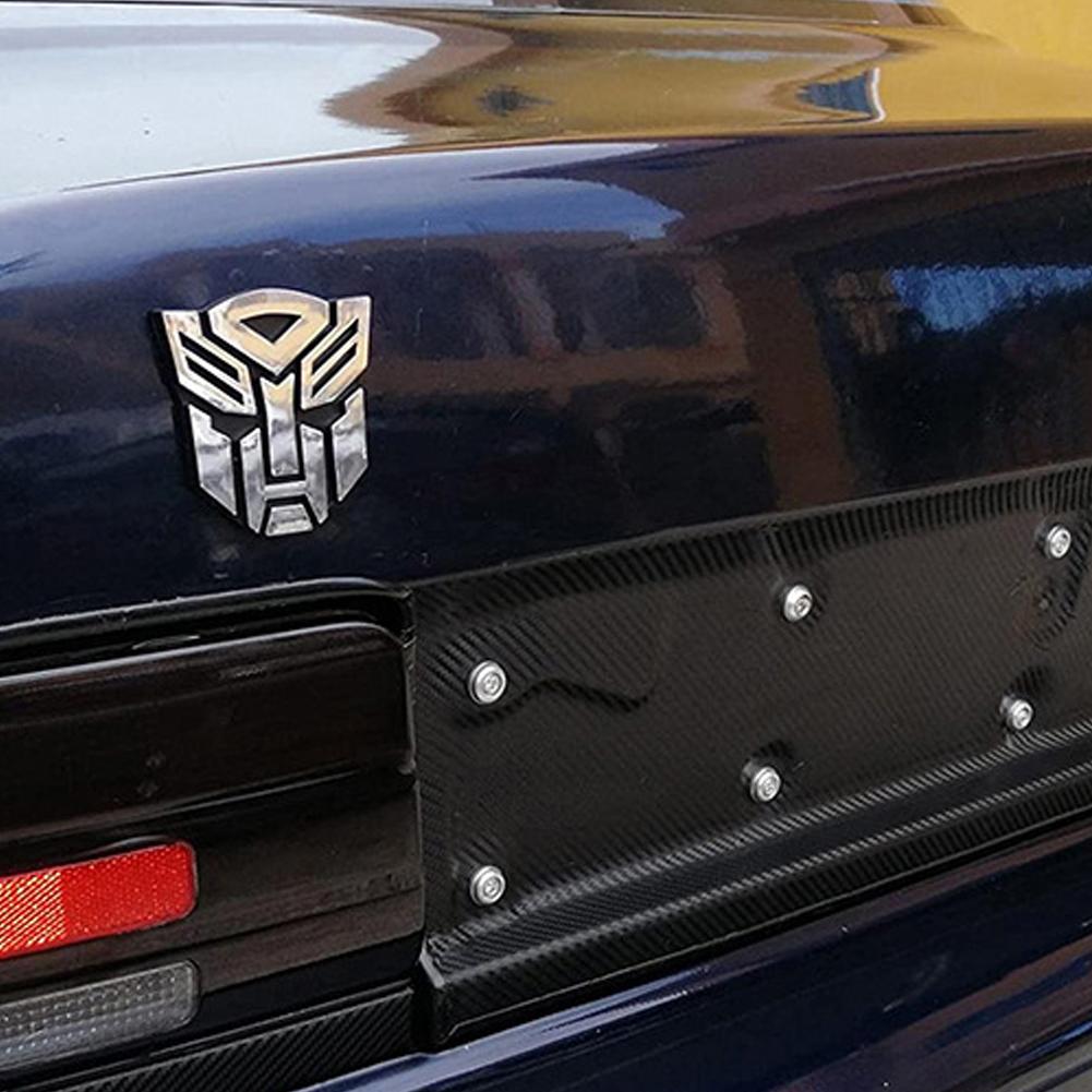 3D Decepticon Emblem Sticker, Transformer Badge, Cool Autobots Logo, Tail Decal, Motorcycle Car Styling Accessories