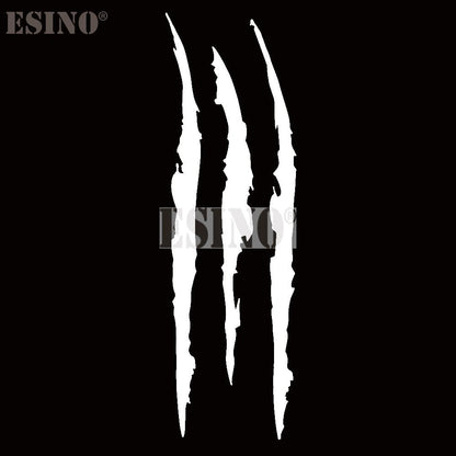 PVC Carving Vinyl Decal Ghost Claw Scratch Stripe Auto Body Decorative Stickers Headlight Car Styli 7