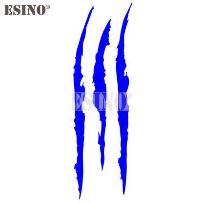 PVC Carving Vinyl Decal Ghost Claw Scratch Stripe Auto Body Decorative Stickers Headlight Car Styli 11