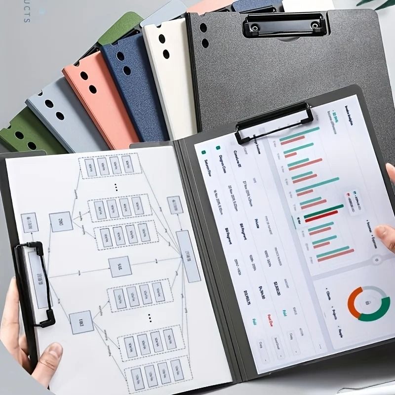 A4 Document Organizer Clipboard With Cover 3