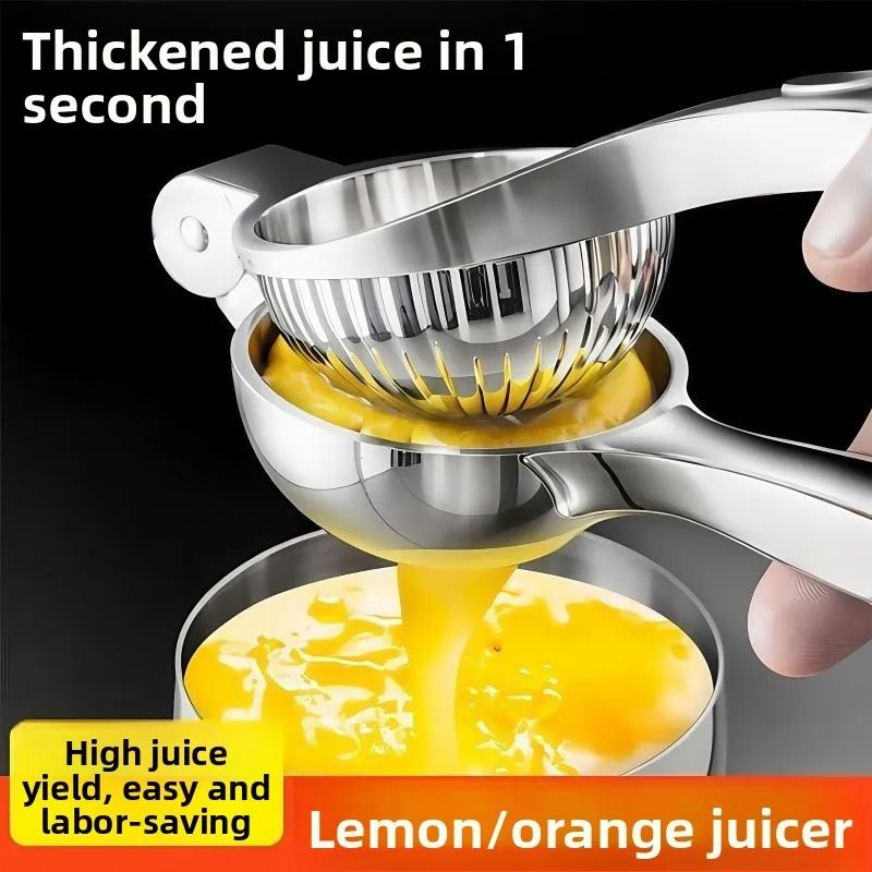 Manual Lemon Juicer Press  HeavyDuty Handheld Citrus Squeezer For Kitchen Multifunctional Lemon And 3