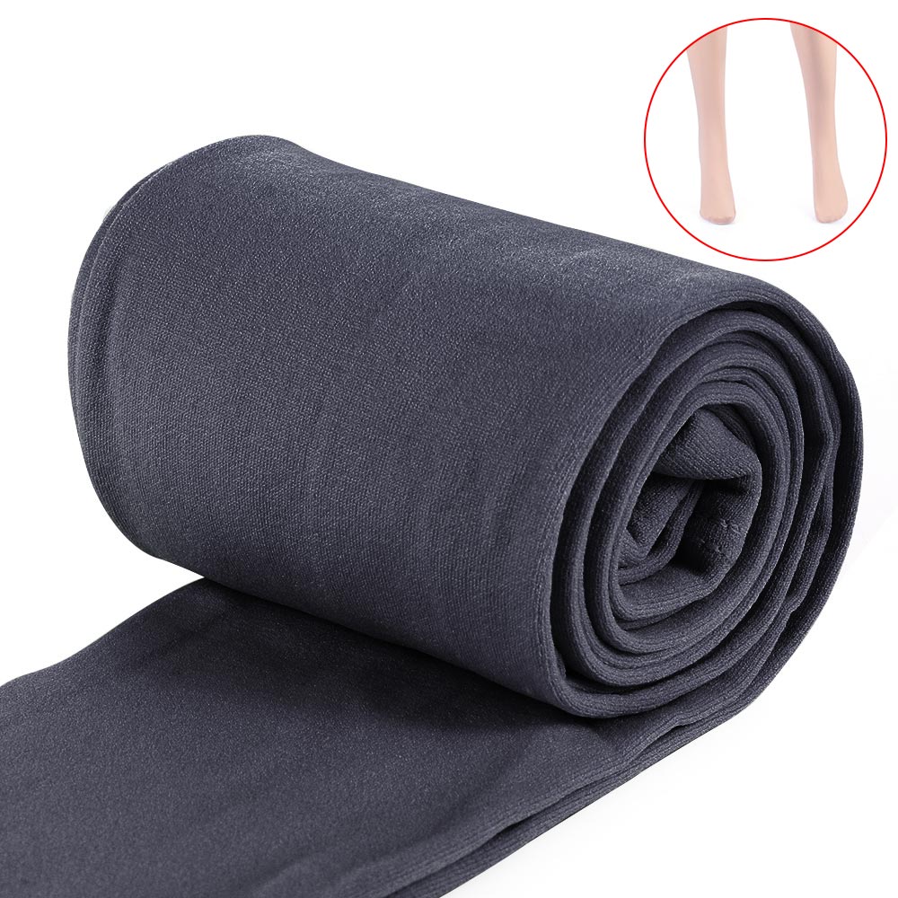 Women's Winter Thermal Leggings, Fluff Lined, Warm Thick Pantyhose, Stretch Slim Pants