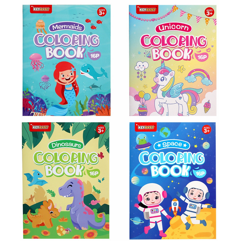 Montessori Baby Drawing Book Early Education Toys For School Childrens Coloring Books With Mermaid  2