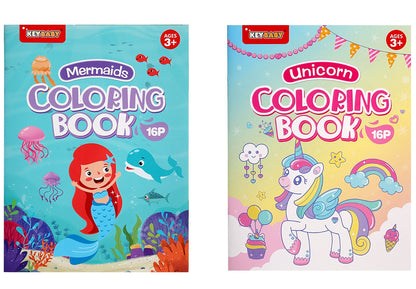 Montessori Baby Drawing Book Early Education Toys For School Childrens Coloring Books With Mermaid  7