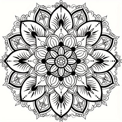 Adult Stress Relief Coloring Book Drawing Supplies Perfect For Gifting 1