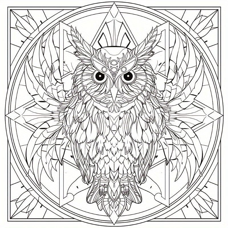 Adult Stress Relief Coloring Book Drawing Supplies Perfect For Gifting 2