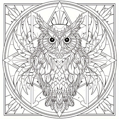 Adult Stress Relief Coloring Book Drawing Supplies Perfect For Gifting 2