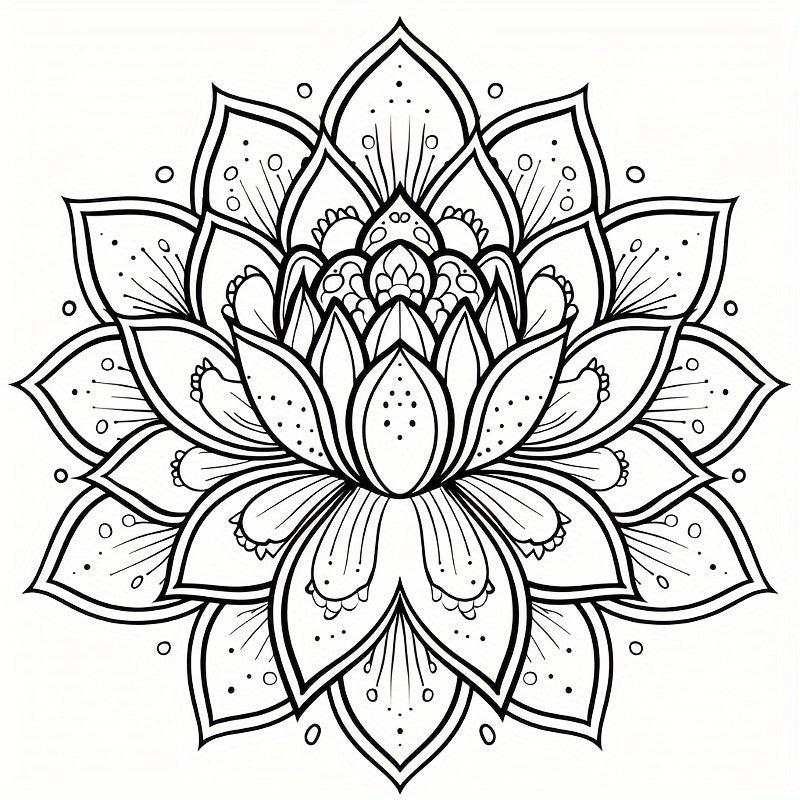 Adult Stress Relief Coloring Book Drawing Supplies Perfect For Gifting 4