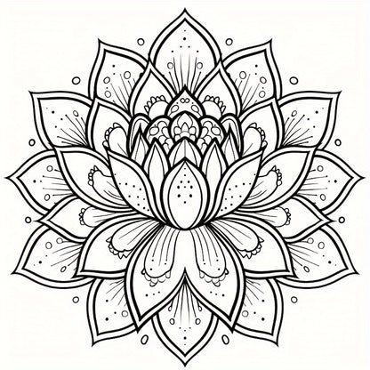 Adult Stress Relief Coloring Book Drawing Supplies Perfect For Gifting 4