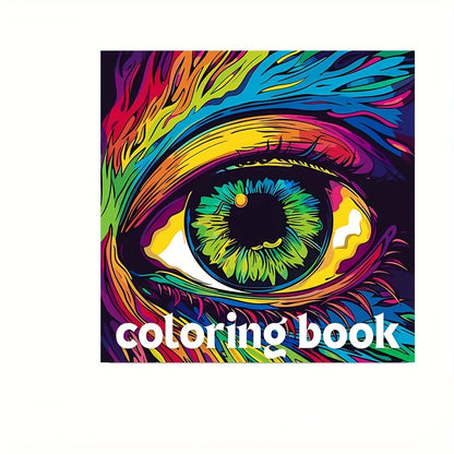Adult Stress Relief Coloring Book Drawing Supplies Perfect For Gifting 6
