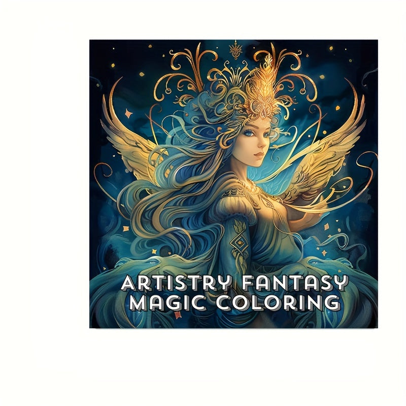 Adult Stress Relief Coloring Book Drawing Supplies Perfect For Gifting 8