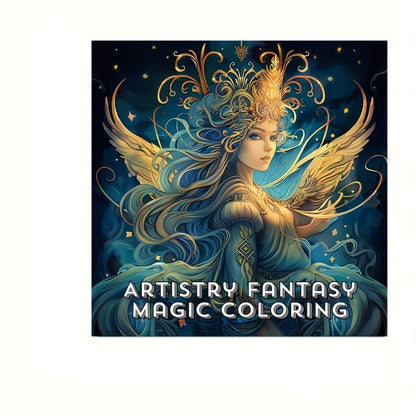Adult Stress Relief Coloring Book Drawing Supplies Perfect For Gifting 8