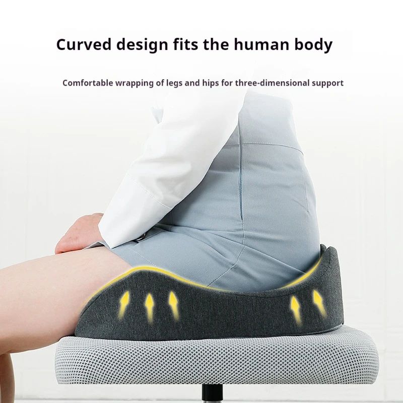 Orthopedic Slow Rebound Memory Foam Cushion Office Chair Seat Pad For Woman Tailbone Pelvis Medical
