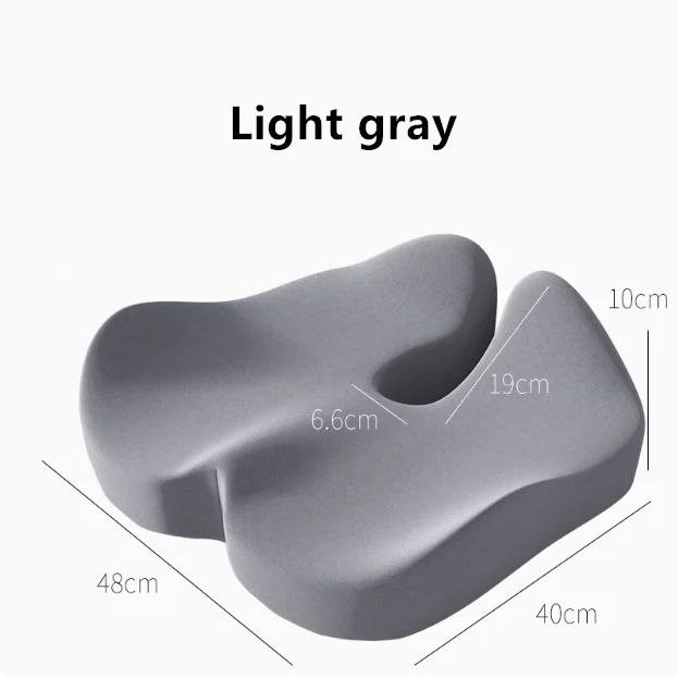 Orthopedic Slow Rebound Memory Foam Cushion Office Chair Seat Pad For Woman Tailbone Pelvis Medical