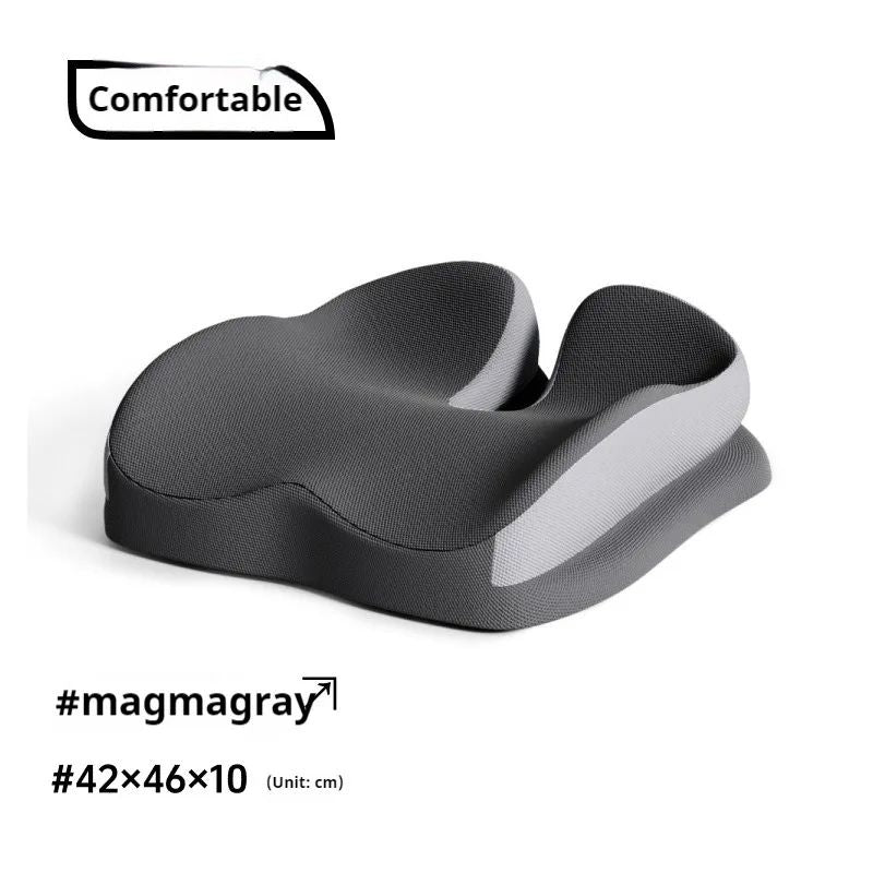 Auto Seat Pad Butt Support, Memory Foam Office Chair Cushion, Beautiful Hiney Comfort, Breathable Cushion for Hemorrhoid