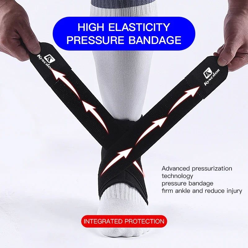 Strong Ankle Sports Protection Adjustable Compression Ankle Braces Support Stabilize Ligaments Ease 4