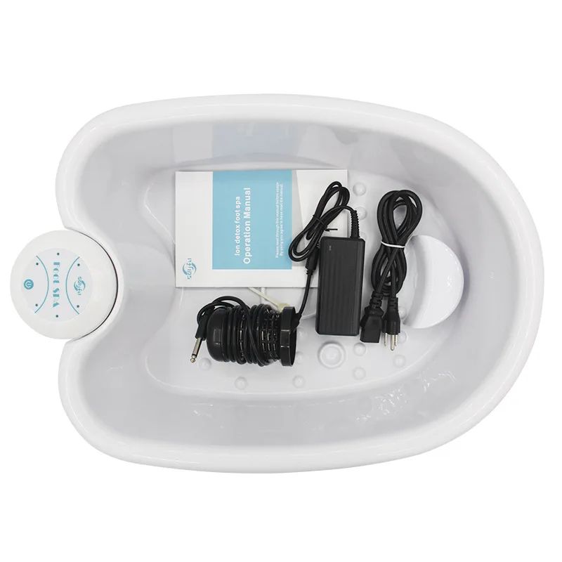 Massager With Basin Footspa Ion Detoxifier Detox Ionic Footbath Spa Promote Blood Circulation Clean 3