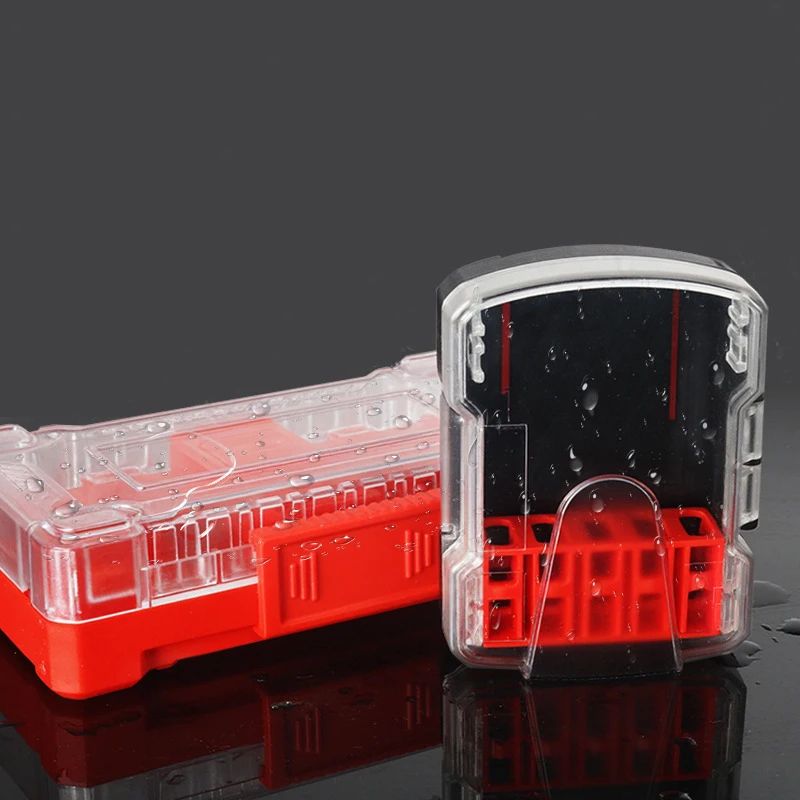 Removable Insert Holder Box, Portable Drill Bit Storage, Screwdriver Bit Organizer Case, Durable Drill Bit Holder