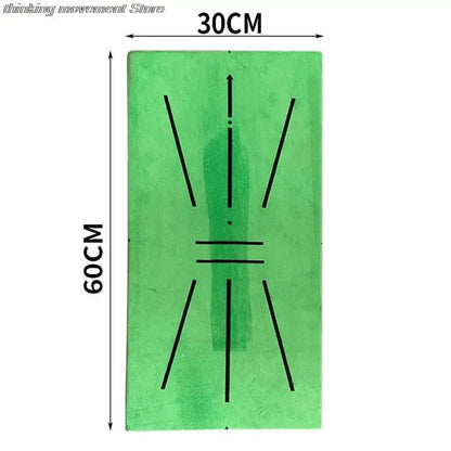 Golf Turf Hitting Mat Non Slip Golf Practice Pad Swing Training Mat For Indoor Outdoor Use 4