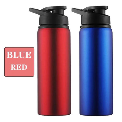Sport Travel Mug Stainless Steel Metal Water Bottle Portable Drinking Bottle For Outdoor Bicycle Ri 12