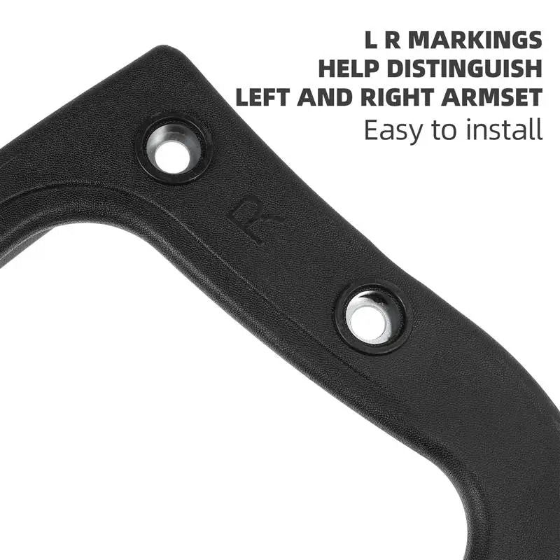 Replacement Office Chair Arm Surrounding Rings Armrest Installation Pack 4