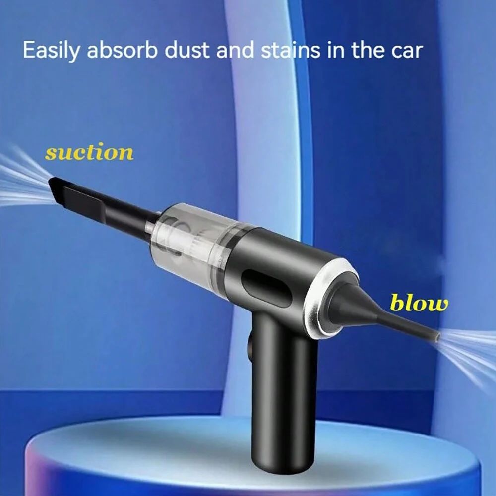 Vacuum Combination Cleaner Integrated Suction And Blowing USB Charging Compact Car Household Vacuum 2