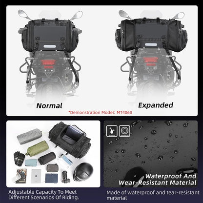Expandable Waterproof Motorcycle Travel Bag 3