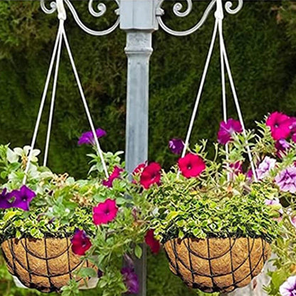 Coconut Fiber Flower Planter Natural Hanging Basket Waterproof Liner Wall Decoration Breathable Gre